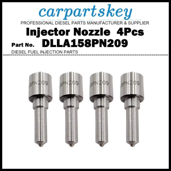 4x Diesel Fuel Injector Nozzle DLLA158PN209 for ISUZU D-MAX 4JA1 2.5D 8971323091