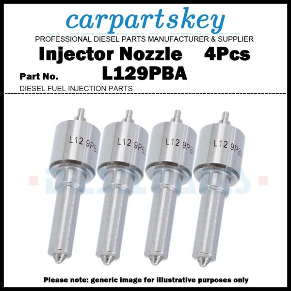 4Pcs Fuel Injector Nozzle? L129PBA 2645K612 for Perkins 2645K023 B03502A B03301A
