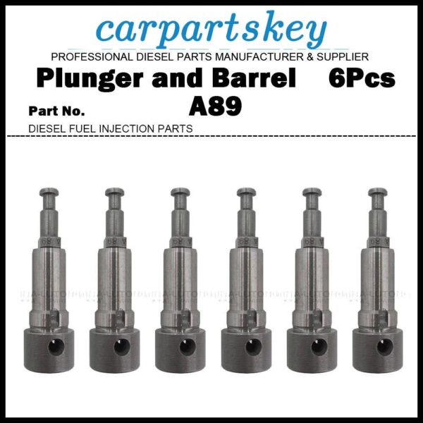 6Pcs Plunger and Barrel Assembly A89 131151-7320 for ISUZU 6BF1 Mitsubishi 6D16
