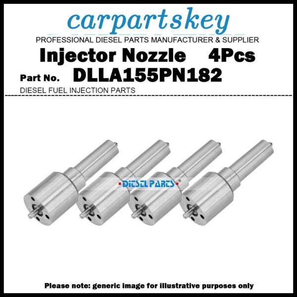 4x Diesel Fuel Injector Nozzle 105017-1820 DLLA155PN182 for Mitsubishi Heav. S4K