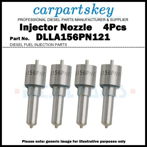 4x Fuel Injector Nozzle 105017-1210 DLLA156PN121 for ISUZU ELF 4HF1 105118-5253