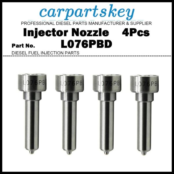 4x Fuel Injector Nozzle L076PBD for 2000-2006 Ford Transit 2.0 2.4 XS7Q-9K-546BG