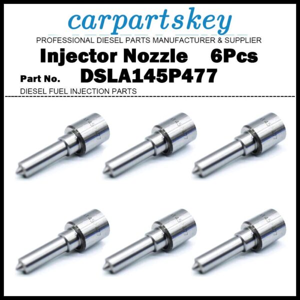 6Pcs Injector Nozzle DSLA145P477 for 1994-1998 Dodge Ram Cummins 5.9L 0432133844