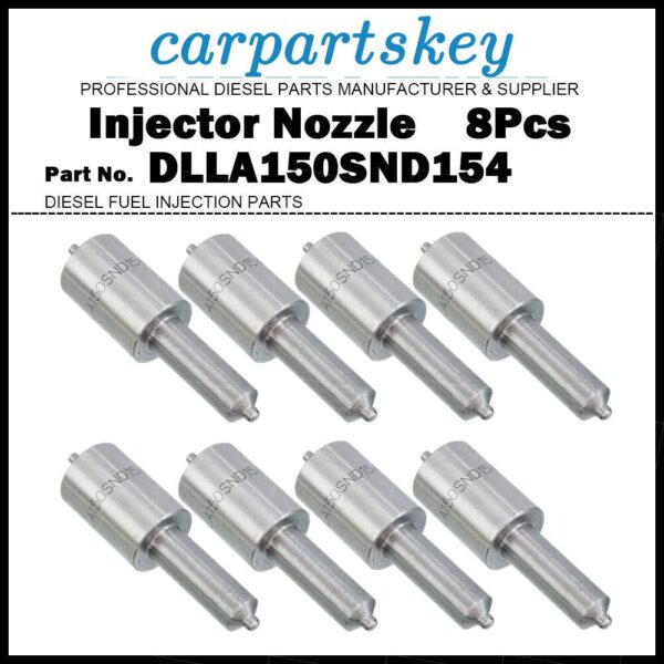 8Pcs Injector Nozzle 093400-1540 DLLA150SND154 for HINO 700 Profia EF550 EF750