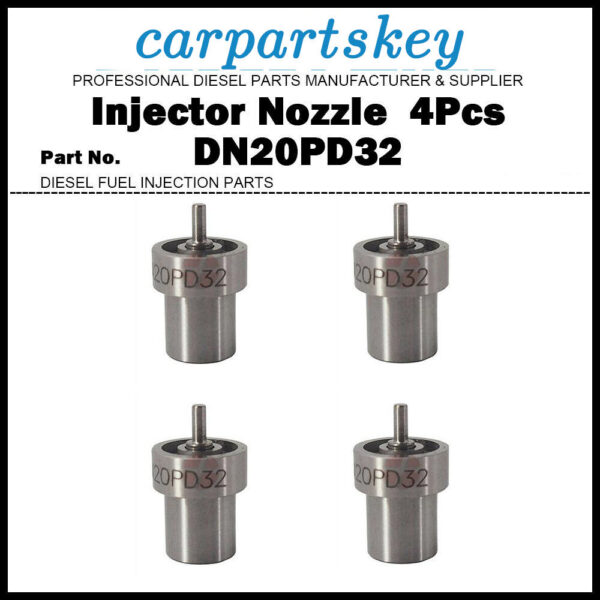 4Pcs Fuel Injector Nozzle 093400-5320 DN20PD32 for TOYOTA 1C 2C 1CL 2CL 2CT 3CT