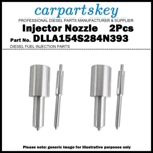 2x Injector Nozzle DLLA154S284N393 for ISUZU 4BD1 6BD1 4BG1 6BG1 105101-6521