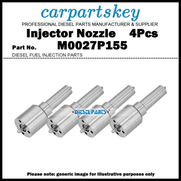 4x Injector Nozzle M0027P155 for Renault Nissan 1.5 dCi A2C59507596 A2C53381618