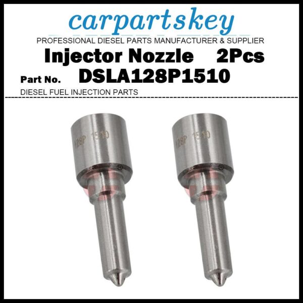 2x Injector Nozzle DSLA128P1510 for Komatsu QSB 6.7L 0445120059 3976372 4945969