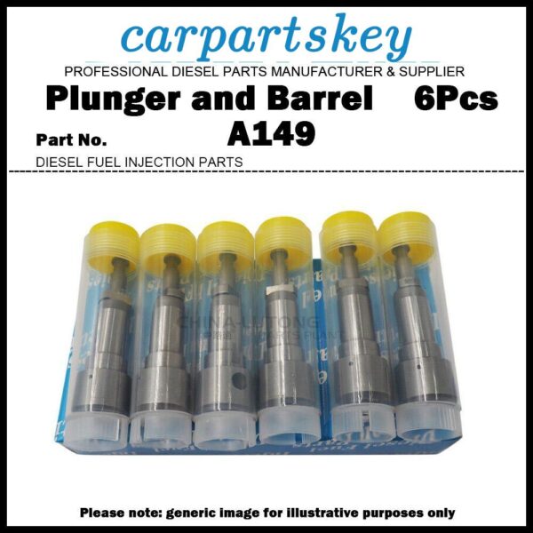 6Pcs Pump Element Plunger and Barrel Assembly A149 131152-2320 for HINO 500 W06E