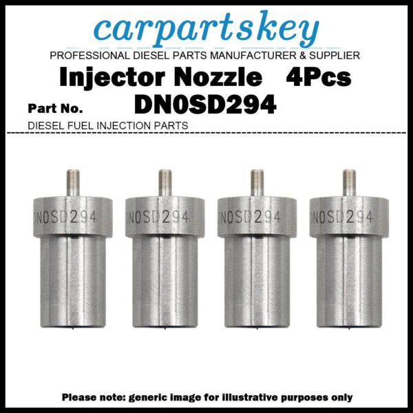 4 Fuel Injector Nozzle DN0SD294 for VW Polo Seat Terra 1.4D 068130202 031130201A