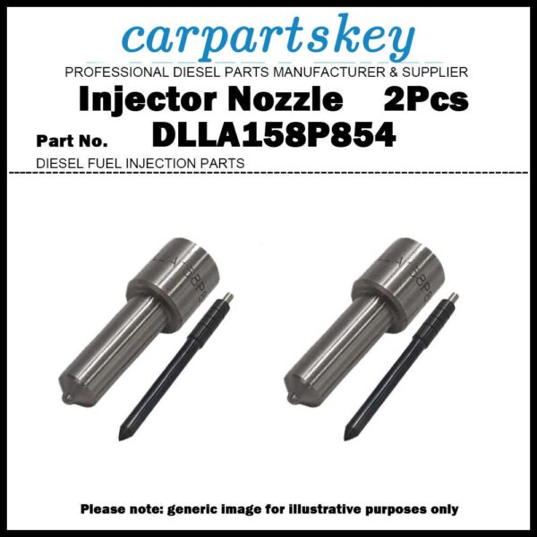 2x Fuel Injector Nozzle DLLA158P854 for ISUZU 4HK1 6HK1 095000-5471 8-97329703-5