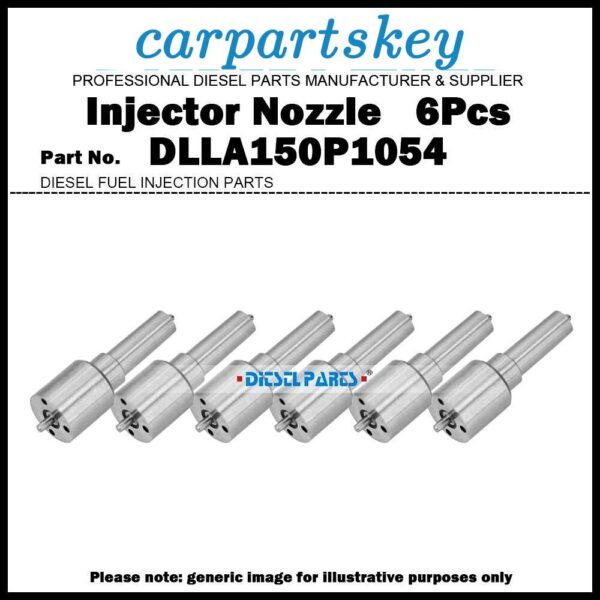 6x Diesel Common Rail Fuel Injector Nozzle DLLA150P1054 0433171685 093400-1054