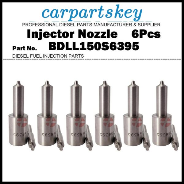 6x Injector Nozzle BDLL150S6395 D4NN9E527C 5621208 for Ford 7600 7610 7700 7710