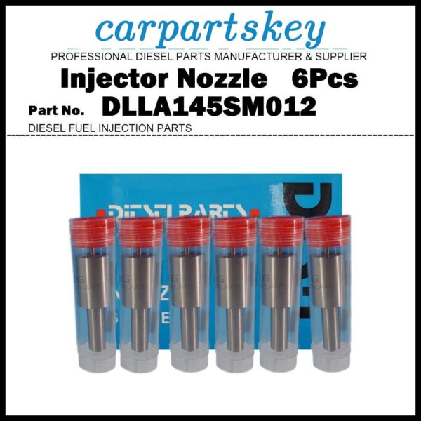 6Pcs Diesel Fuel Injector Nozzle Tips DLLA145SM012