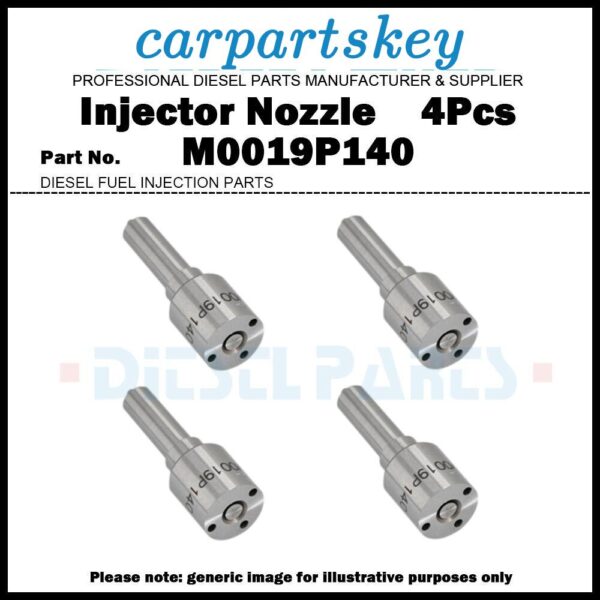 4Pcs Injector Nozzle M0019P140 for Siemens VDO A2C59517051 A2C53307917 5WS40745