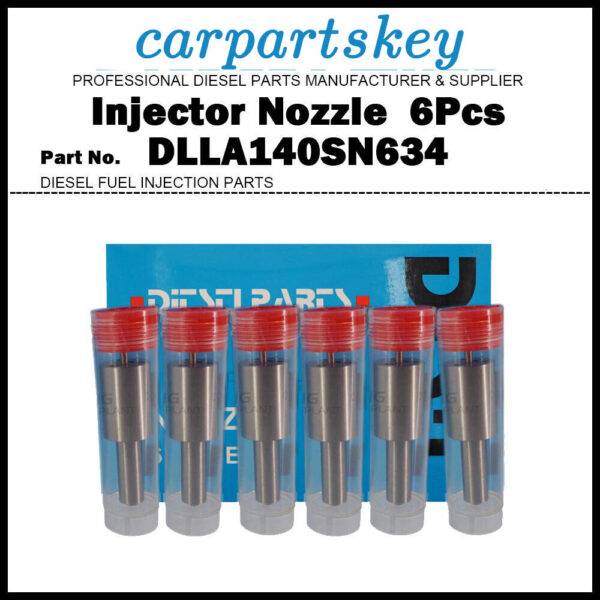 6 Fuel Injector Nozzle DLLA140SN634 for NISSAN UD Big Thumb Convoy/CWM Quon PE6T
