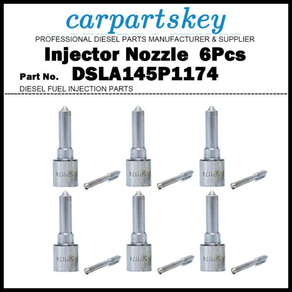 6Pcs Injector Nozzle DSLA145P1174 for Cummins 4BT 6BT 0432133787 2852273