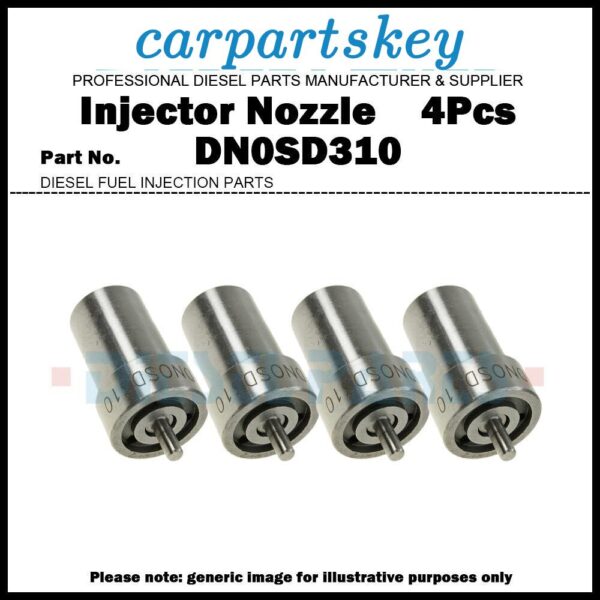 4x Fuel Injector Nozzle DN0SD310 for Mercedes Benz OM601 A0030172121 A0030179521