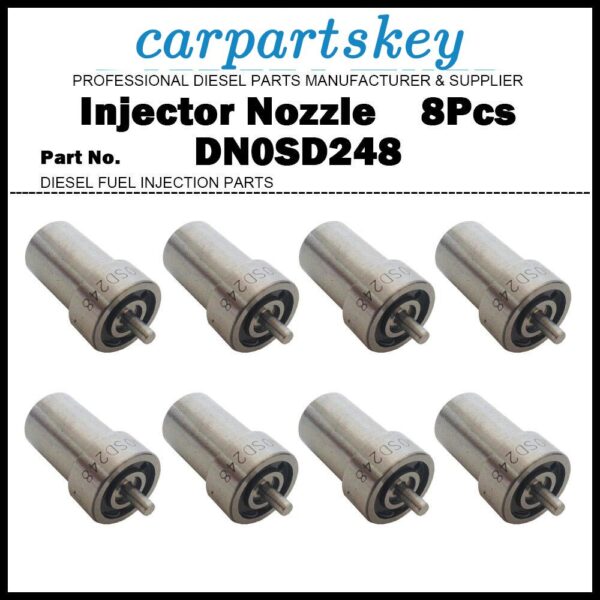 8x Fuel Injector Nozzle 0434250105 DN0SD248 for 1982-2002 Chevrolet GMC 6.2/6.5L