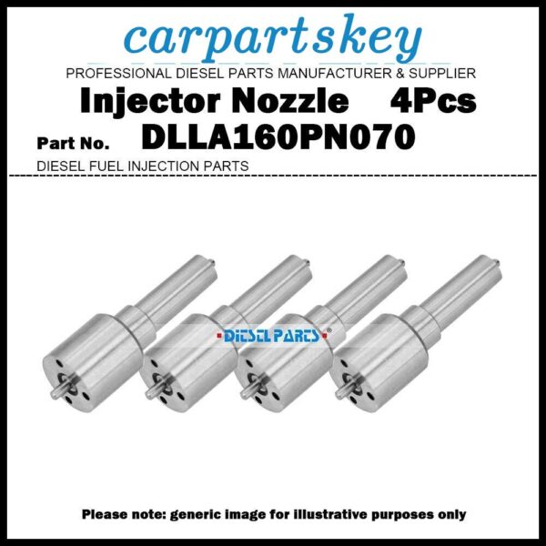 4x Diesel Fuel Injector Nozzle 105017-0700 DLLA160PN070 for Hyundai Mighty 4D31