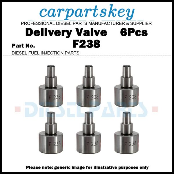6x Pressure Valve Delivery Valve F238