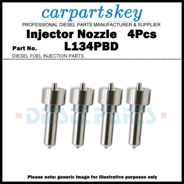 4x Fuel Injector Nozzle L134PBD for Ford Mondeo MK3 2.0 EJDR00502Z 3S7Q-9K546-CB