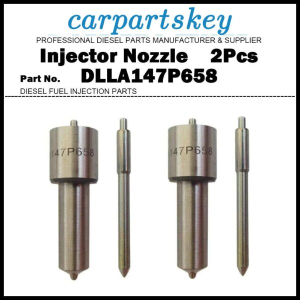 2Pcs Fuel Injector Nozzle DLLA147P658 04231556 fit ?Deutz 912 913 /Fendt FARMER