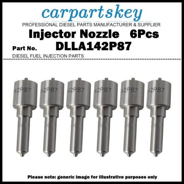 6x Fuel Injector Nozzle 0433171084 DLLA142P87 385888 for SCANIA 92H 92M 93H 8.5D