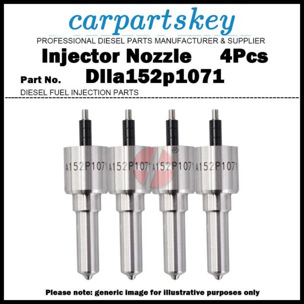 4x Fuel Injector Nozzle Tips DLLA152P1071 for ISUZU D-MAX 2.5 3.0 Std 4JJ1 4JK1