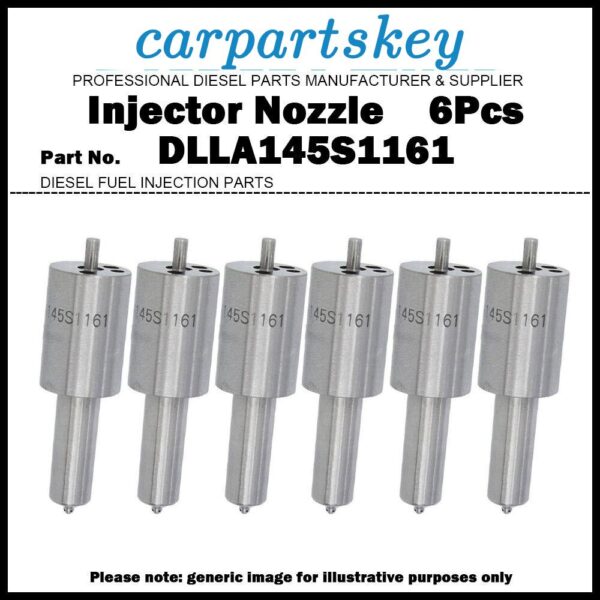 6 Fuel Injector Nozzle DLLA145S1161 0433271702 1207730 for DAF 85 95 11.6D 90-98
