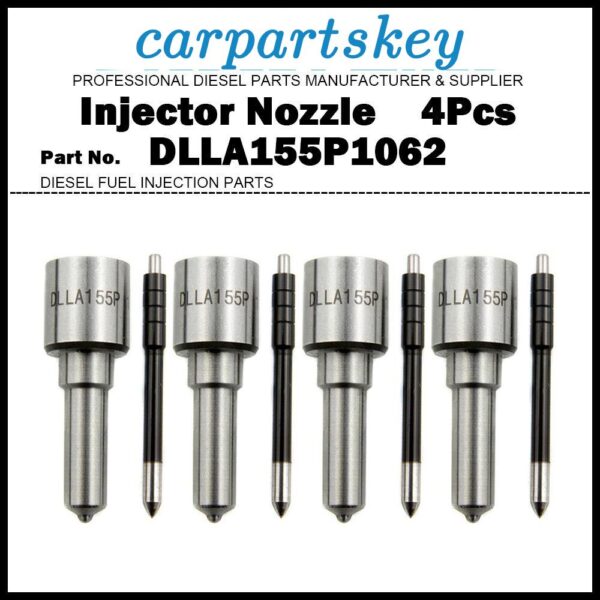 4x Injector Nozzle DLLA155P1062 for Toyota Hilux 3.0 1KD 23670-0L050 23670-09330