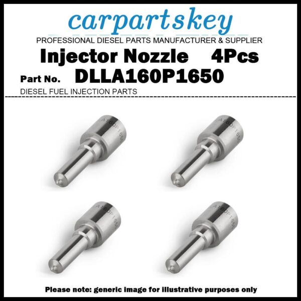 4x Injector Nozzle DLLA160P1650 for BMW E90 E91 F30 316D 318D 0445110289 7798446