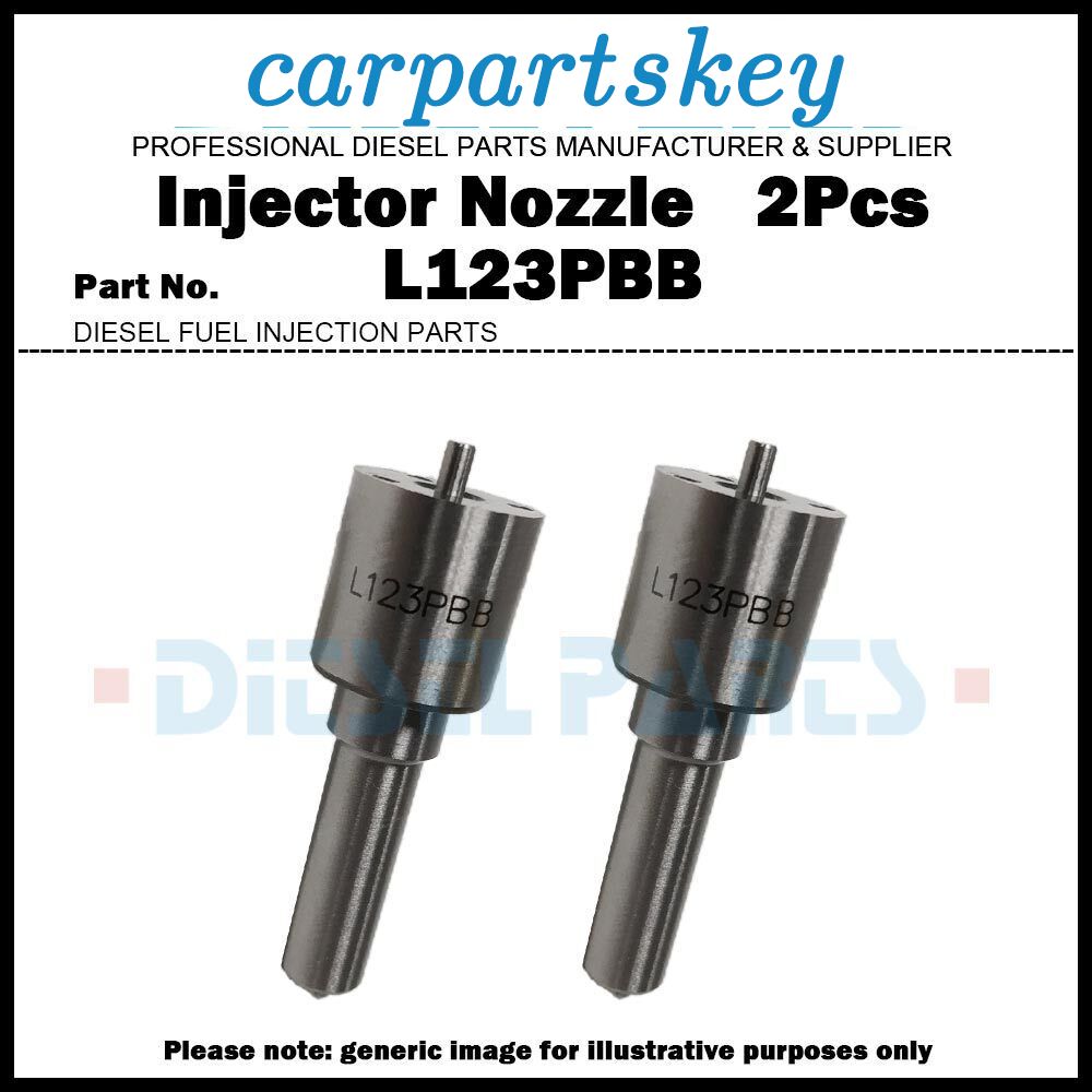 2x Fuel Injector Nozzle L123PBB for Mercedes Benz OM904/906 A0020908951 B03003B