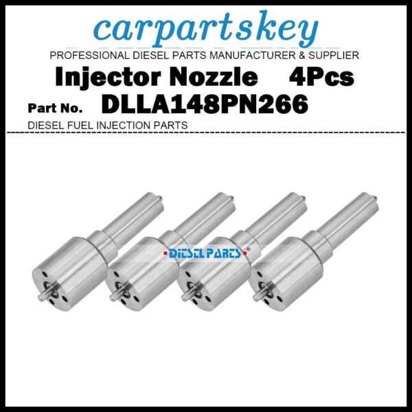 4x Fuel Injector Nozzle 105017-2660 DLLA148PN266 for Komatsu 4D95 Cummins C55D5