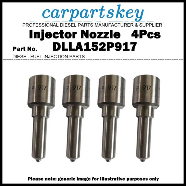 4x Injector Nozzle DLLA152P917 for Nissan X-Trail 2.2 dCi 16600ES60A 16600ES61C