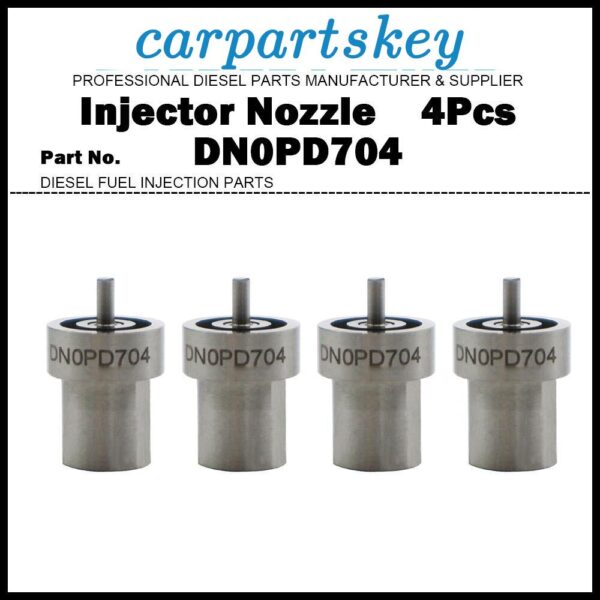 4x Injector Nozzle DN0PD704 for Toyota Hilux Land Cruiser 3.0 1KZ-TE 23600-67040