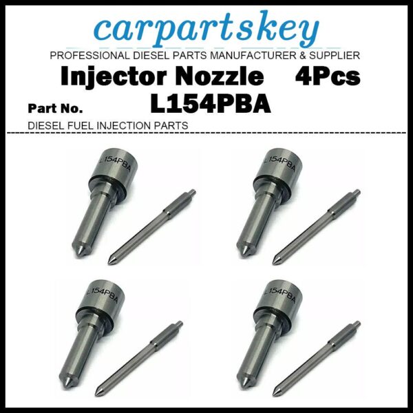 4Pcs Fuel Injector Nozzle L154PBA for JCB 535 LJBB03901A 320/06513 320/06834?