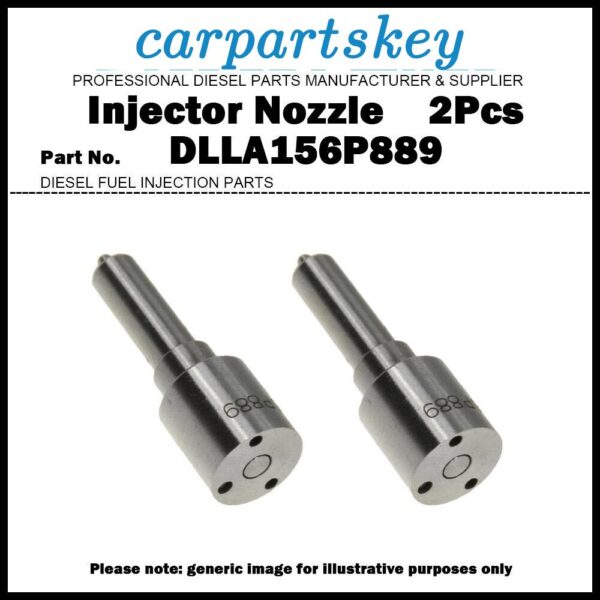 2x Injector Nozzle DLLA156P889 for Mercedes Benz W638 V200 V220 Vito A6130700187
