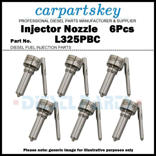 6x Fuel Injector Nozzle L325PBC for VOLVO Renault BEBE4N01001 21207143 21569191?