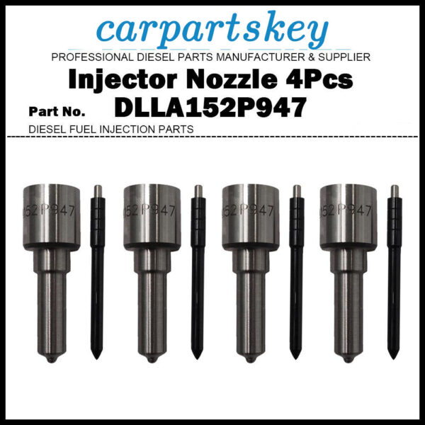 4x Injector Nozzle DLLA152P947 for Nissan Pathfinder Navara D40 YD25 095000-6250