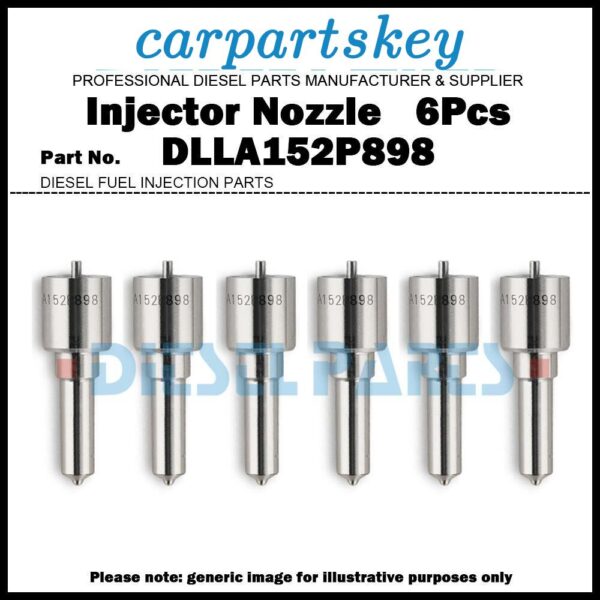 6x Injector Nozzle DLLA152P898 for Saab 9-5 3.0d D308L 095000-5830 8-97353080-0