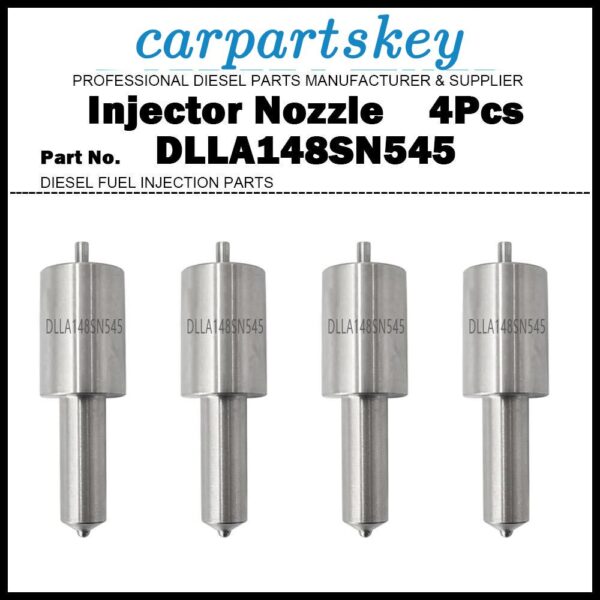 4x Fuel Injector Nozzle DLLA148SN545 for NISSAN UD Truck Big Thumb Quon RE8 RE10
