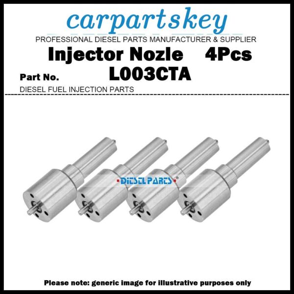 4x Fuel Injector Nozzle L003CTA for Lister Peter LP LPA LPW LPW2 LPW4 751-19700
