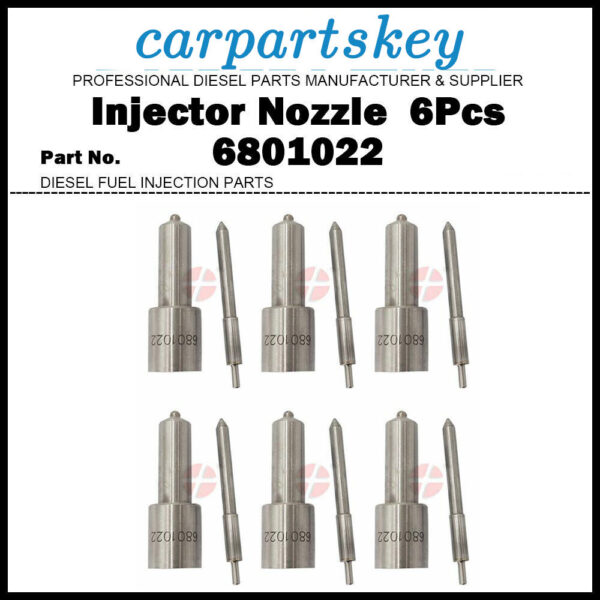 6x Injector Nozzle 6801022 1447829M91 for 2645A010 Massey Ferguson 3080 4240 699