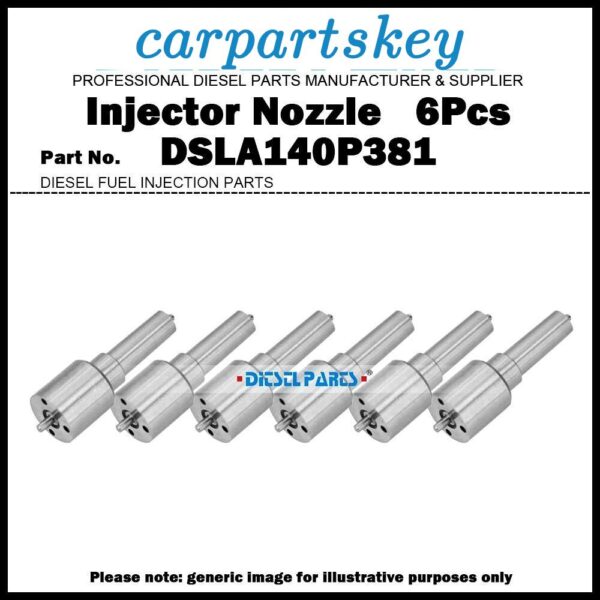 6x Fuel Injector Nozzle DSLA140P381 0433175064 for MACK 0432193831 736GB343P8