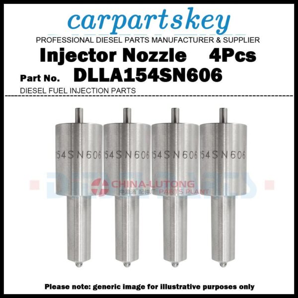 4Pcs Fuel Injector Nozzle 105015-6060 9432610095 DLLA154SN606 for ISUZU Elf 4BC2