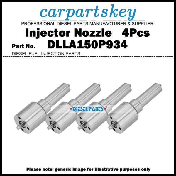 4x Diesel Fuel Injector Nozzle DLLA150P934 CDLLA150P934 for Yuchai YC4F