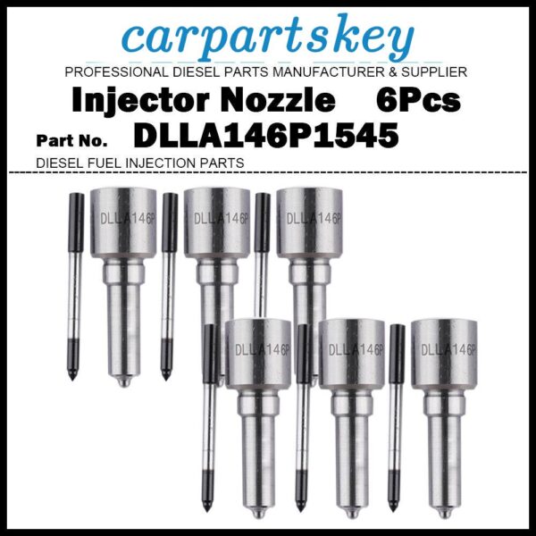 6x Injector Nozzle DLLA146P1545 for 2007-2012 Dodge Ram 2500 3500 6.7 0445120050