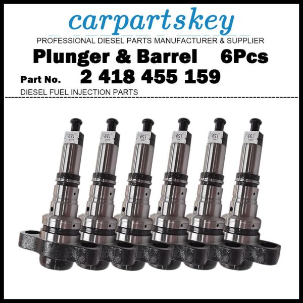 6x Pump Element Plunger and Barrel 2455-159 2418455159 for 1994-1998 Dodge 5.9L