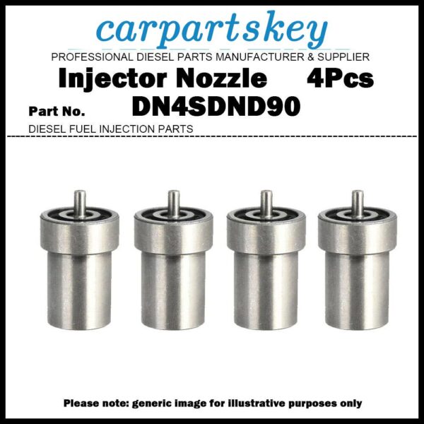 4x Fuel Injector Nozzle DN4SDND90 for Toyota Hiace Hilux Dyna Toyoace / Engine L